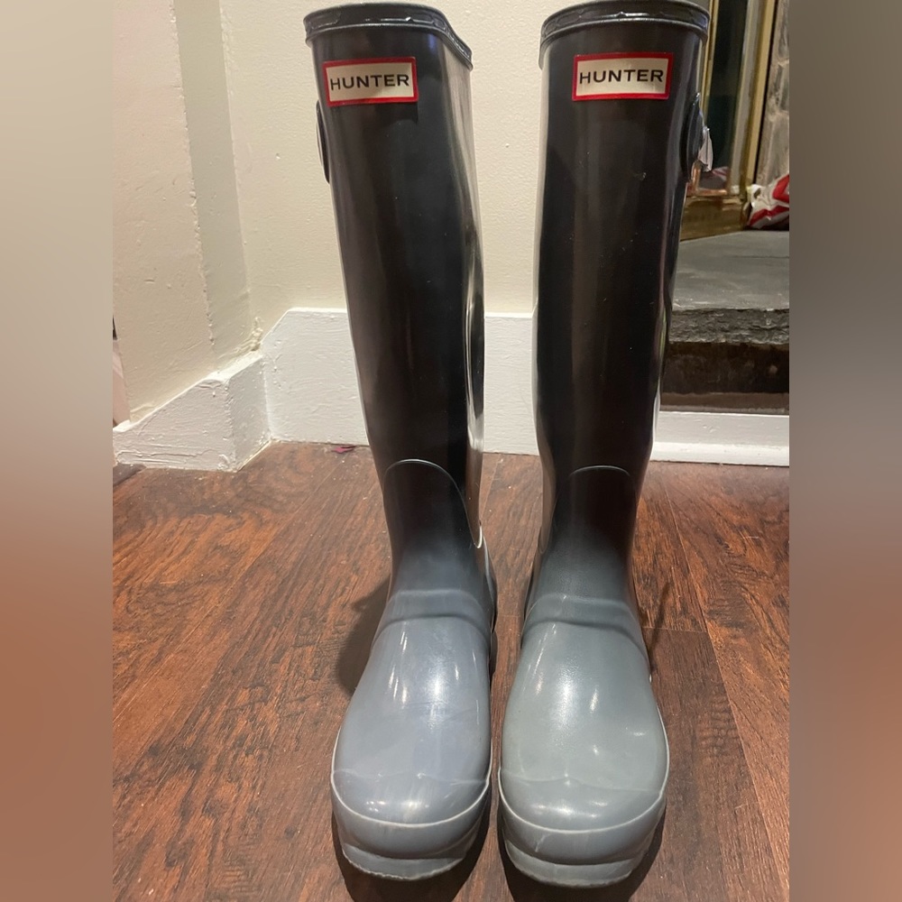 Grey Hunter Boots